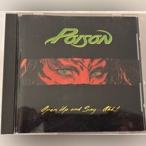 Poison CD open up and say ahh!